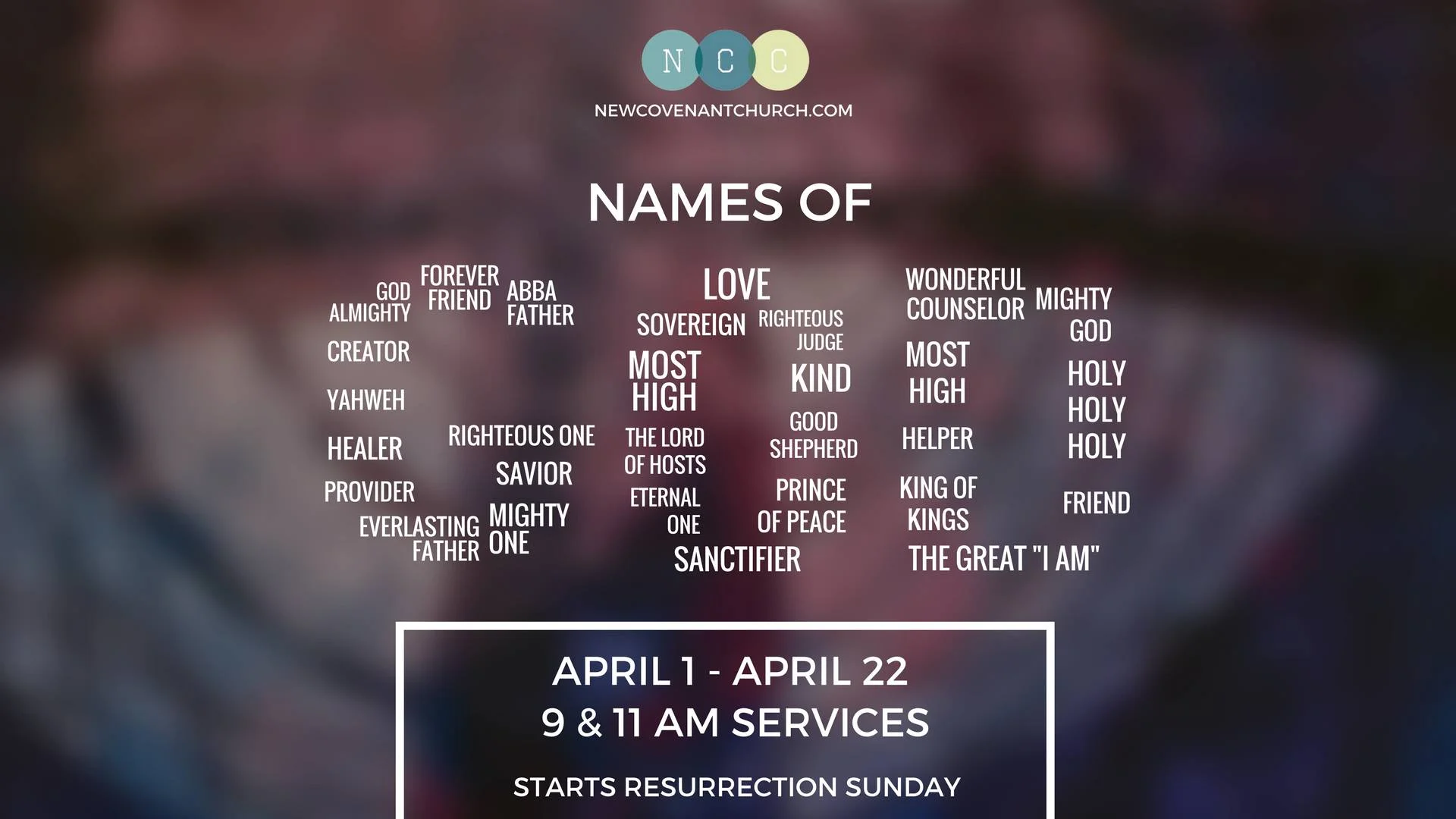 Names of God: Sermon Series at New Covenant Church Clyde