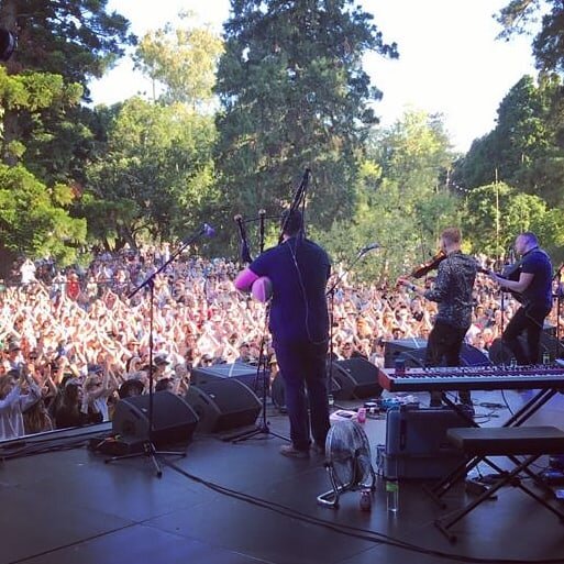 Amazing way to kick things off @womadelaide with an awesome crowd!👍 Tomorrow... we cook soup. 🍲 #womadelaide #australia #tastetheworld #cullenskink #cullen #scotland #folk #trad #scottishmusic