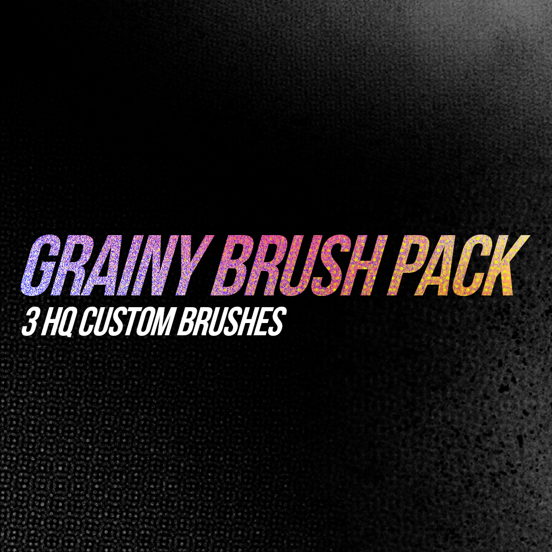 Grainy Brush Pack — POORSTUDIO