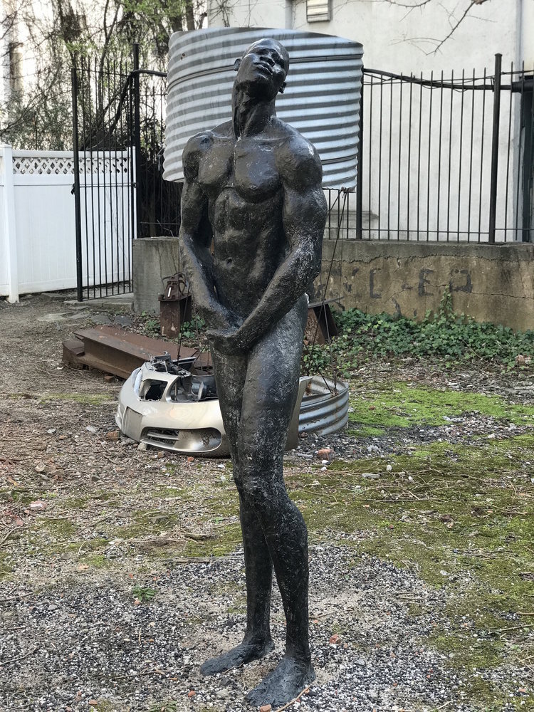  Artis Lane  Amistad  Bronze with black patrina, 1998 