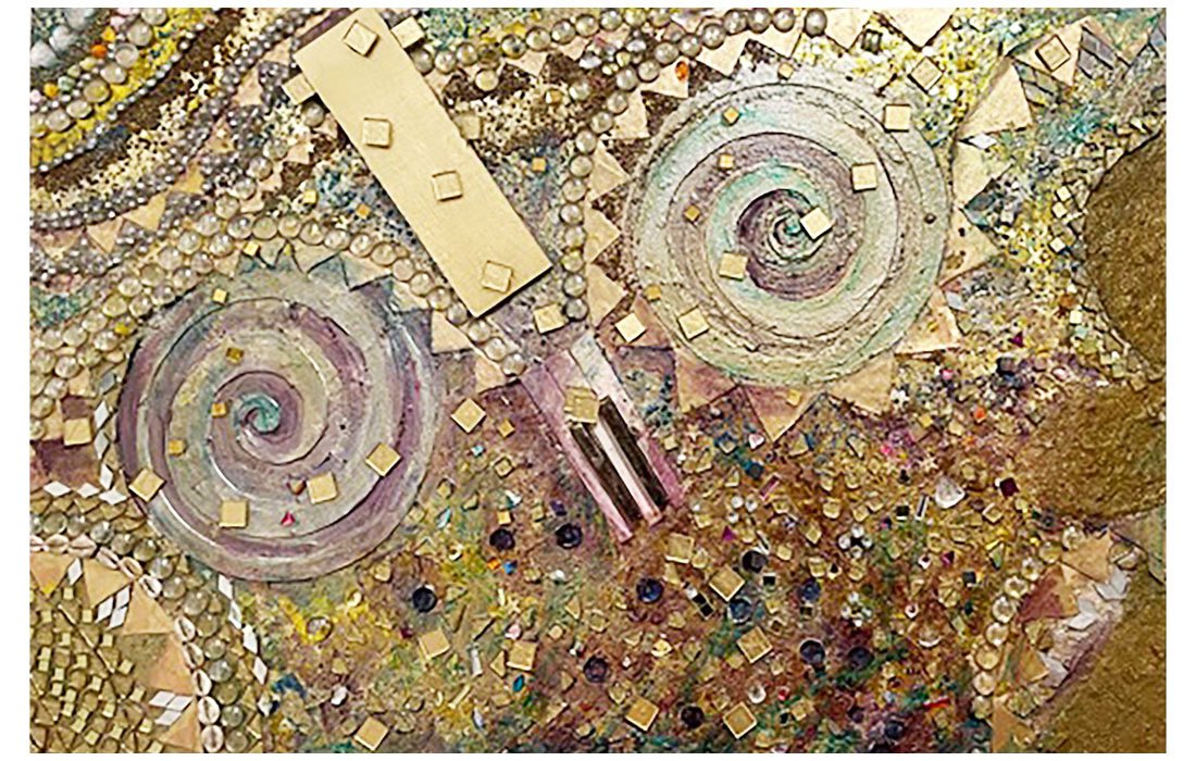  Charlotte Ka A Celebration of Geri Allen. 2020 Mix Media mosaic 36 x 36 inches 