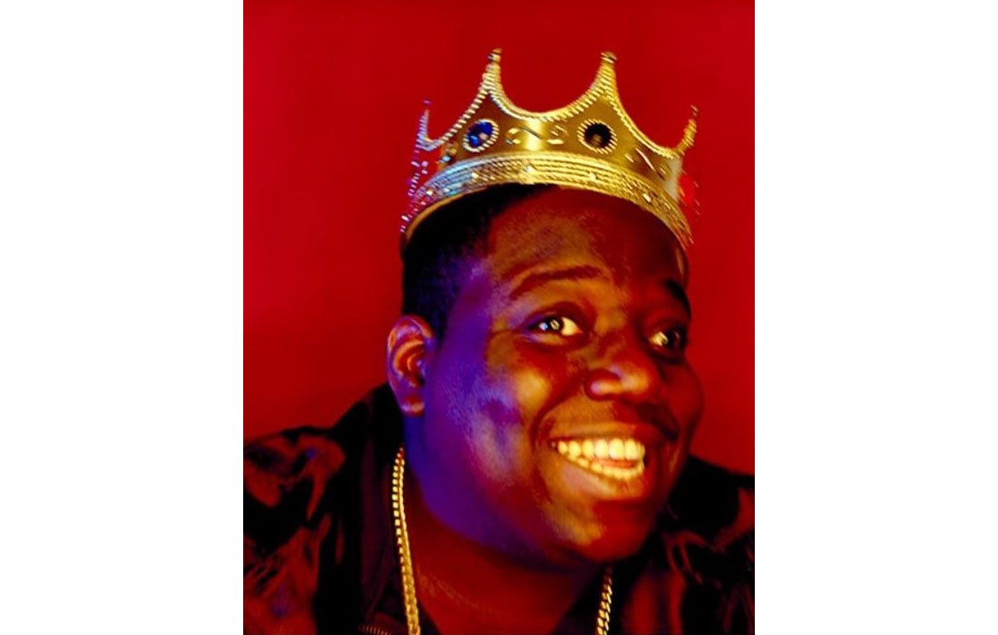   Barron Claiborne . Biggie Smalls as The King of New York, 1997 