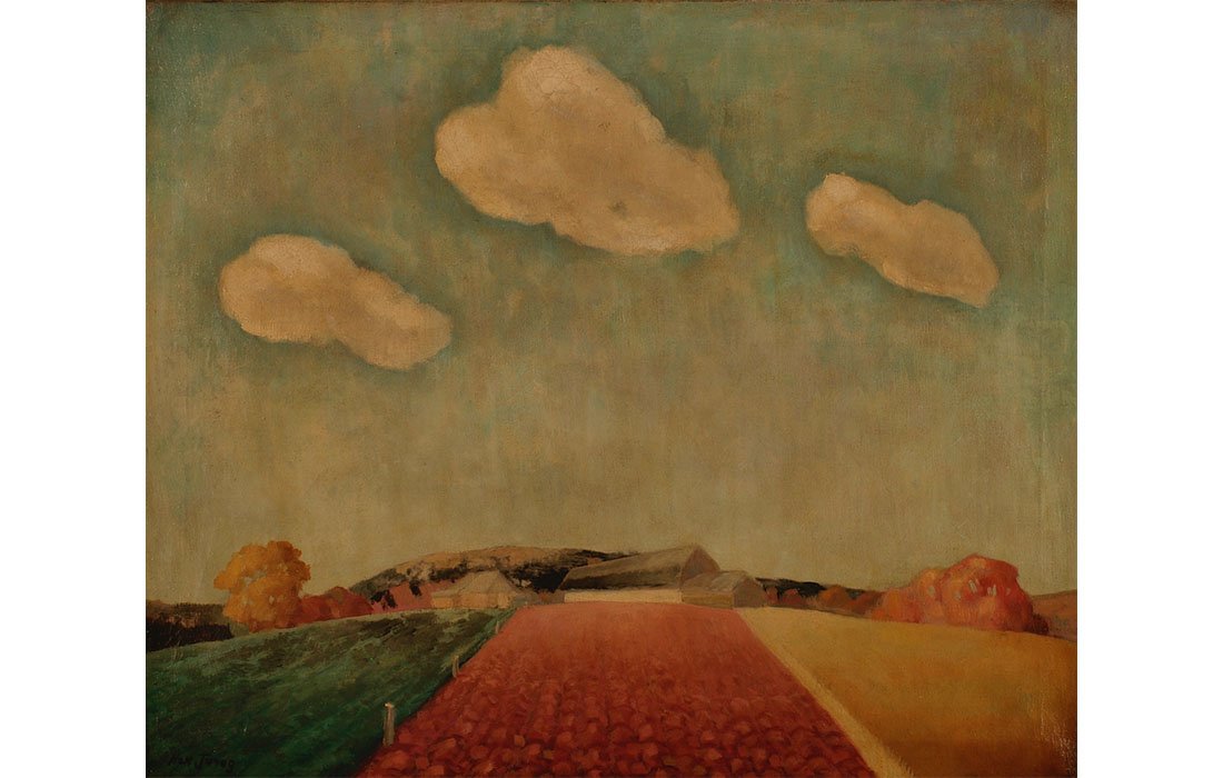  Henry Boseman Jones Pennsylvania Landscape, ca. 1935 Oil on canvas 24 1/2" x 29 3/4" 