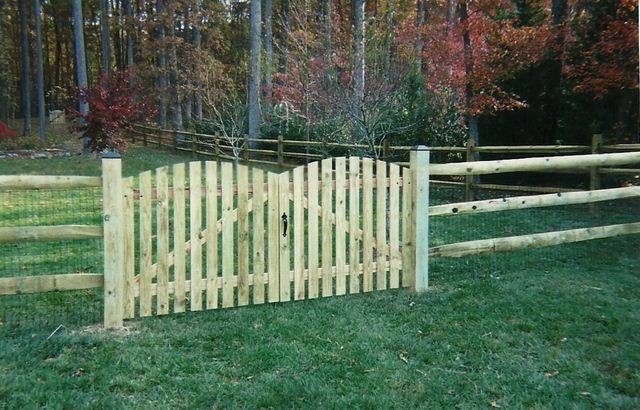 Split Rail with Double Gate 