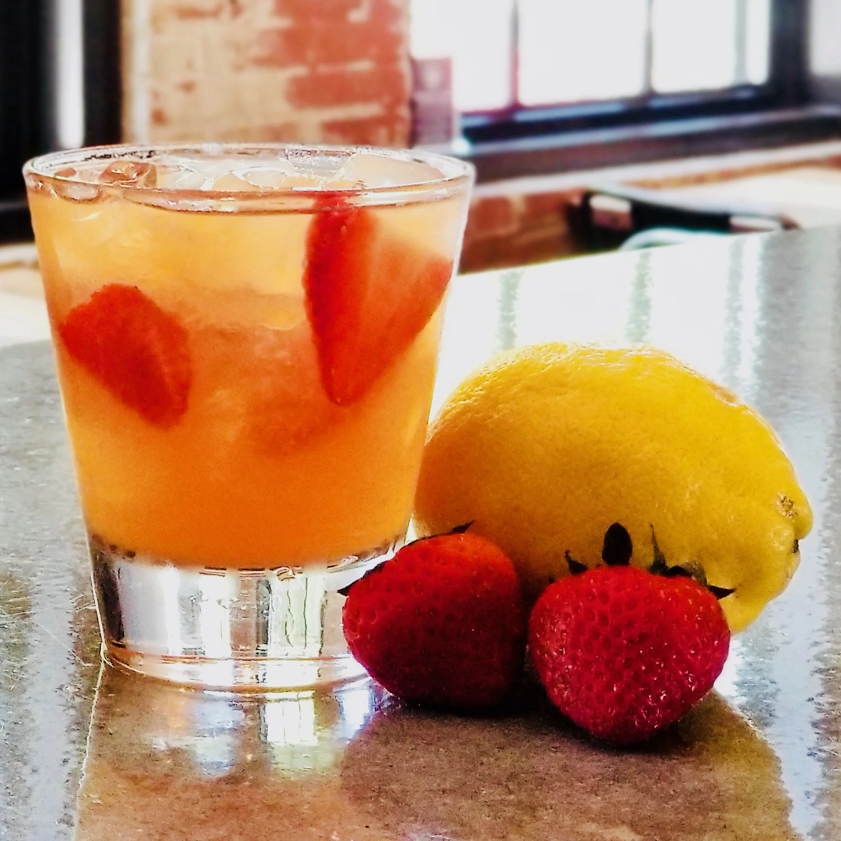 Bourbon Strawberry Lemonade — Journeyman Distillery