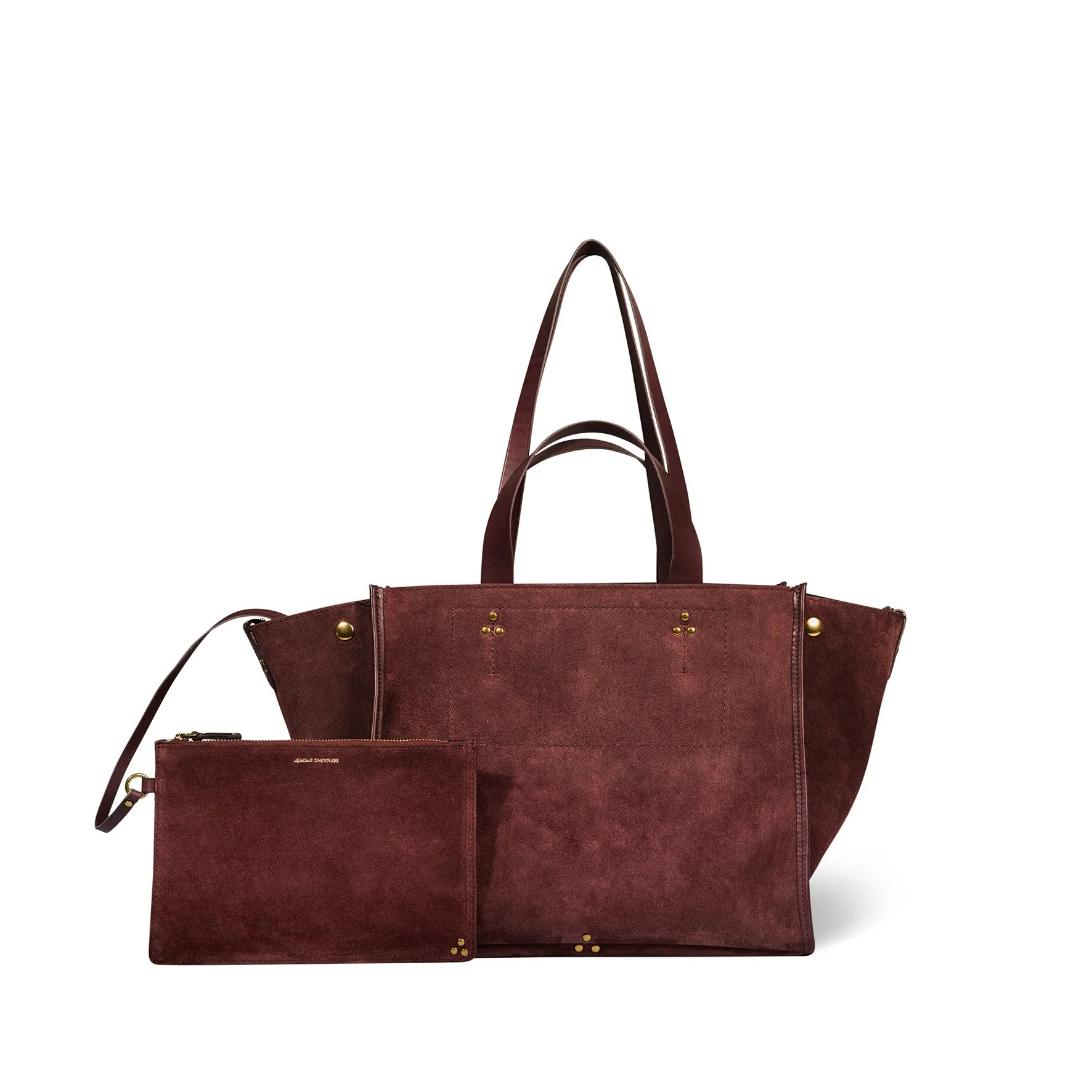 Jérôme Dreyfuss - LEON M croûte velours brûlé