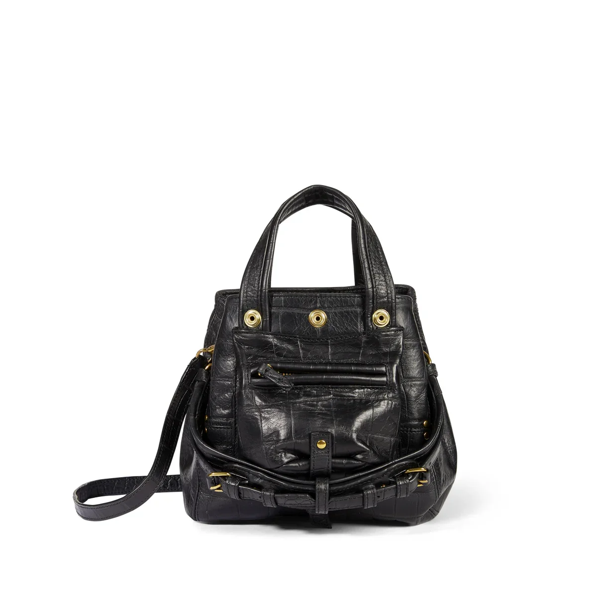 Jérôme Dreyfuss - BILLY NANO croco noir