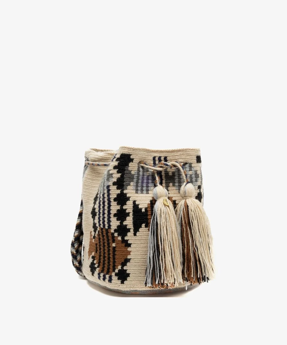 Guanabana - Crossbody Bag M CEPHEUS beige & brown