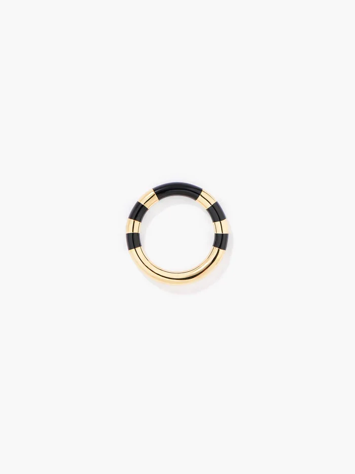 Aurélie Bidermann - Bague POSITANO Noire