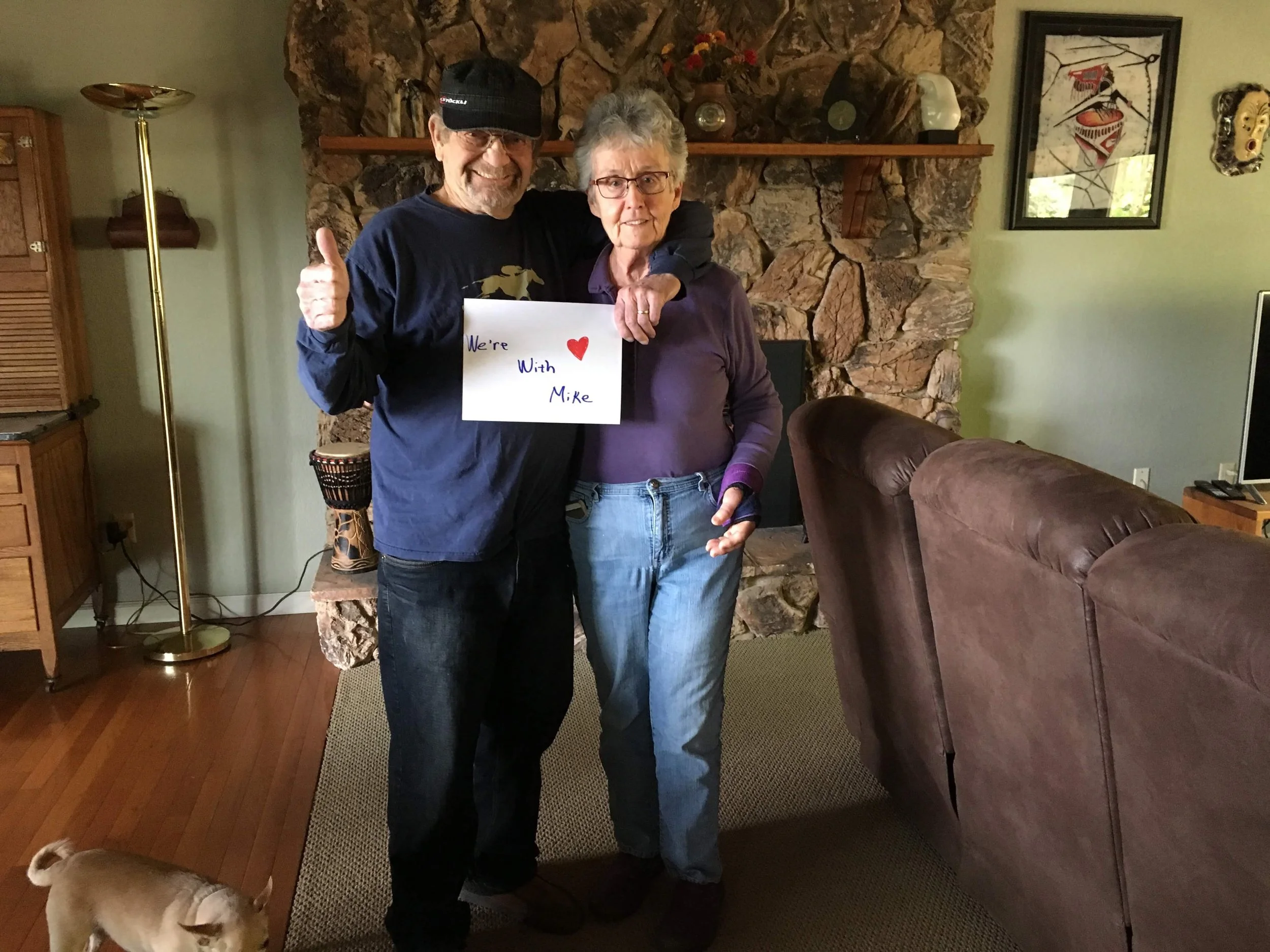 With Michael in Auburn, CA