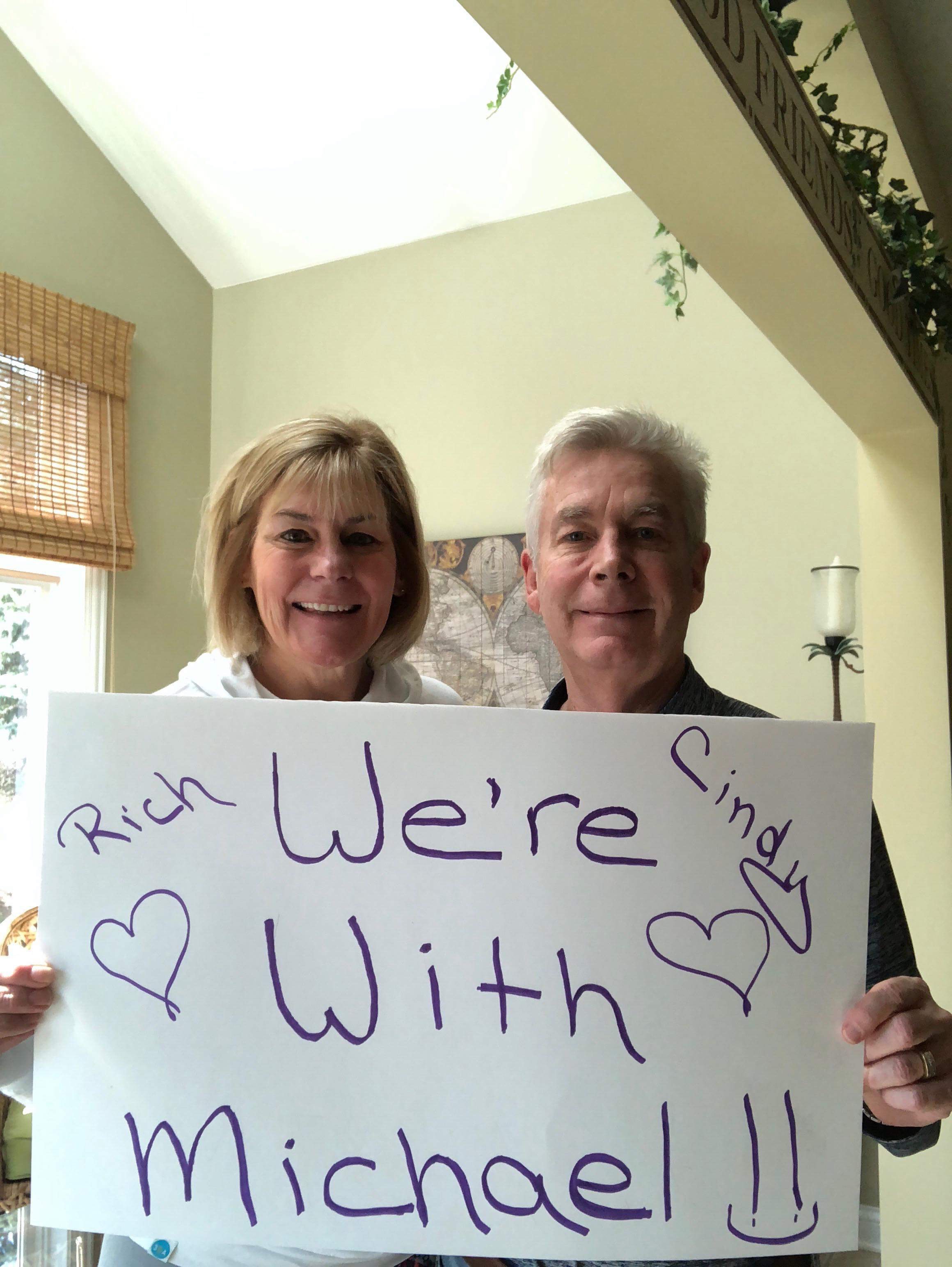 Cindy and Rich with Michael 