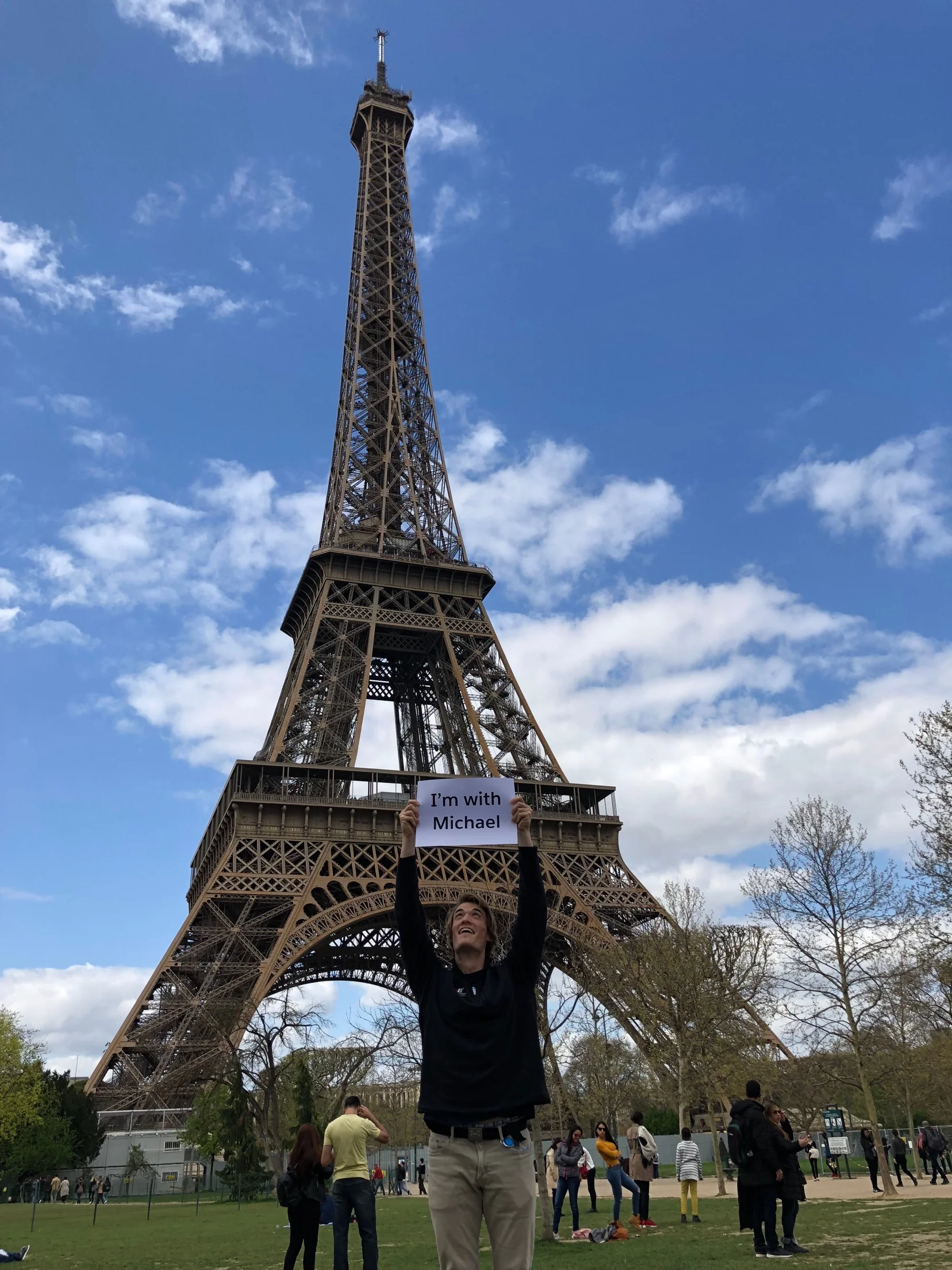 With Michael in Paris