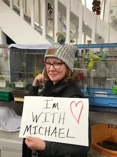 Steve and Marti are with Michael!