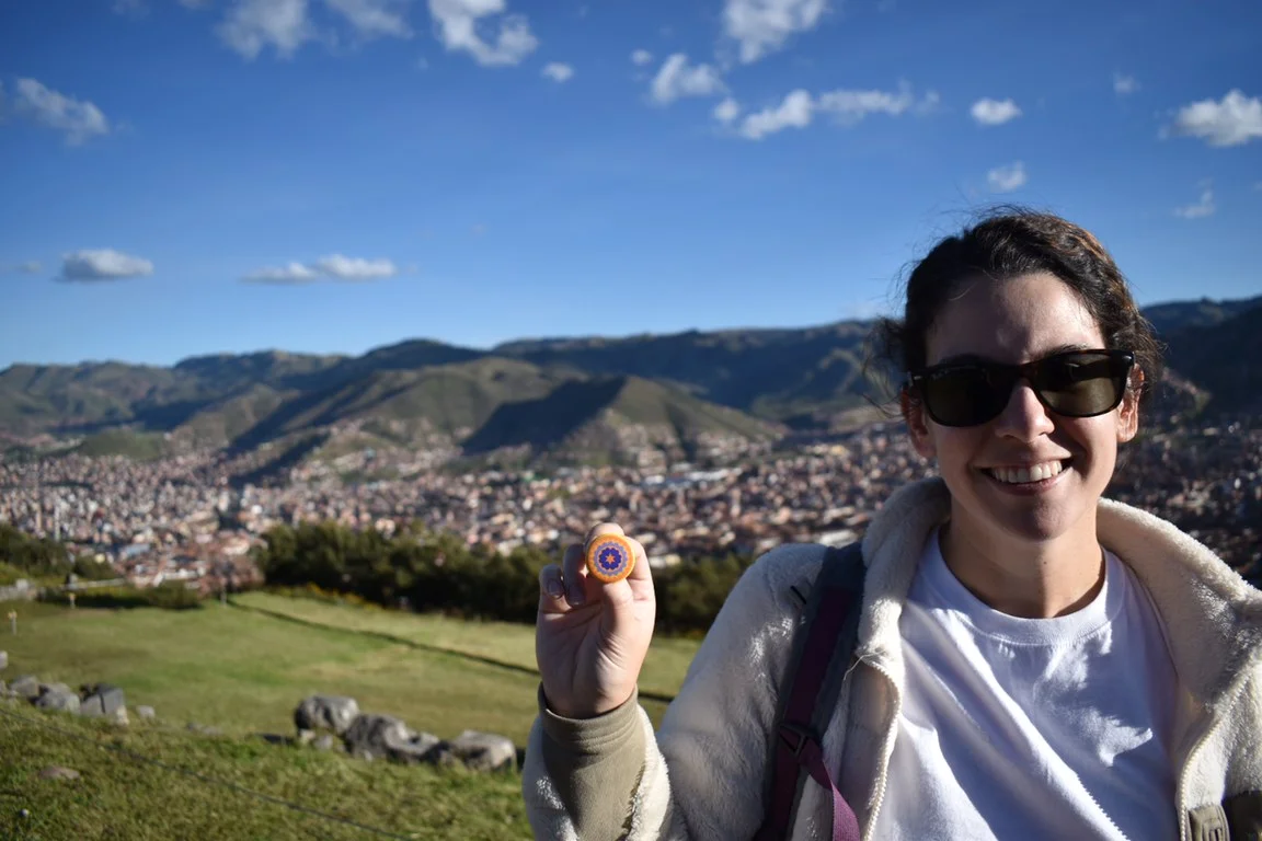 With Micheal in Peru