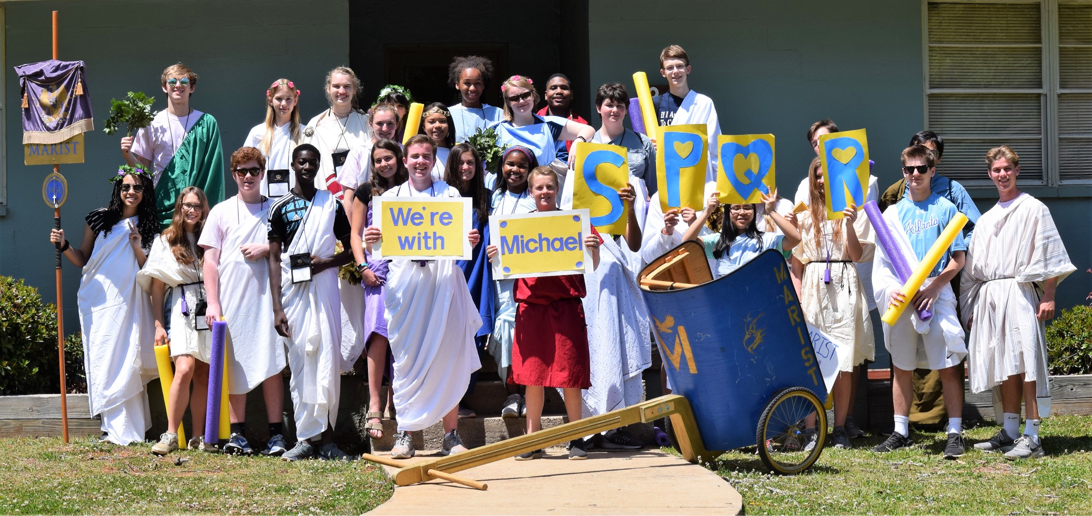 Marist JCL is with Michael!