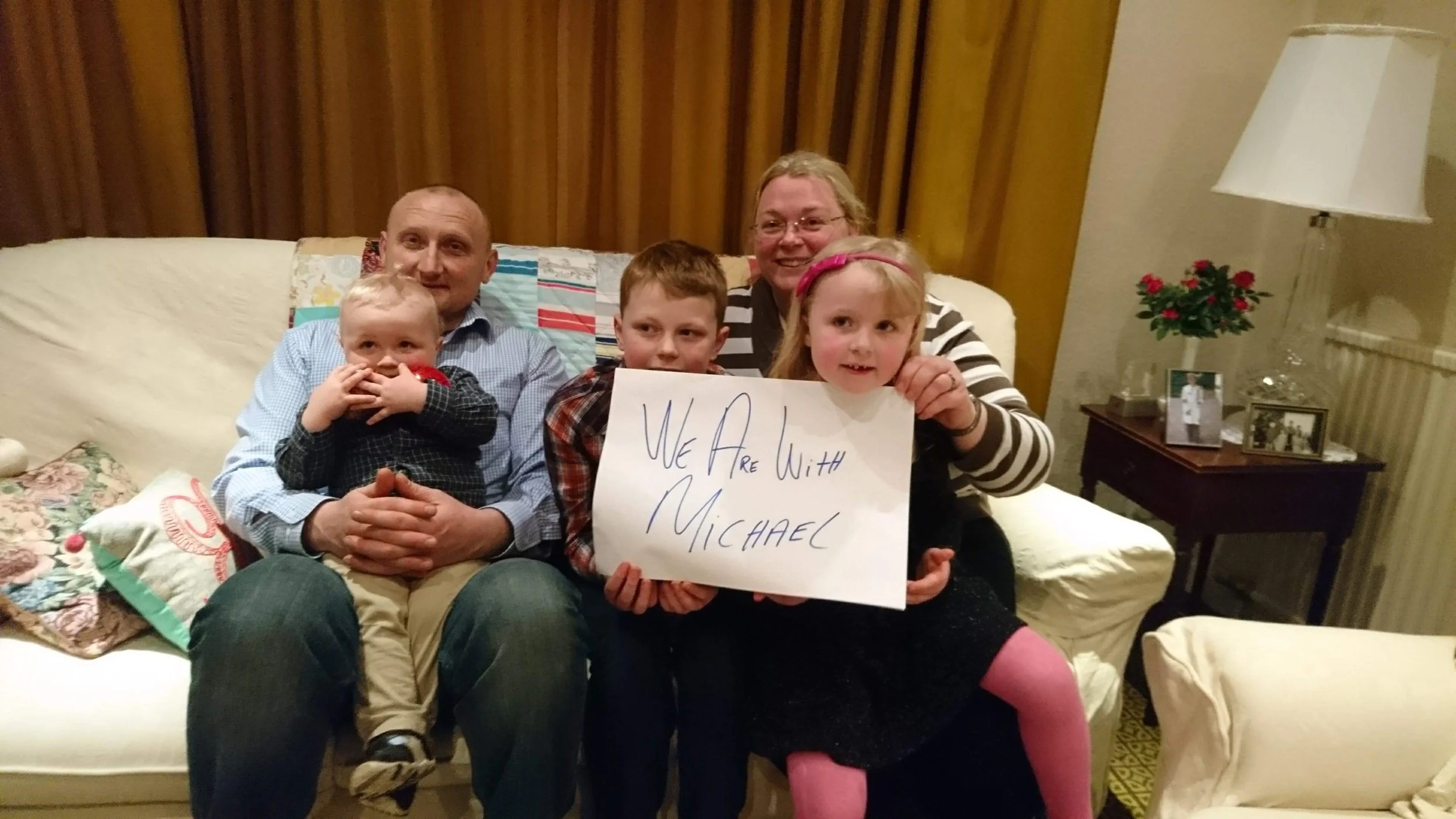 Kavanaghs with Michael