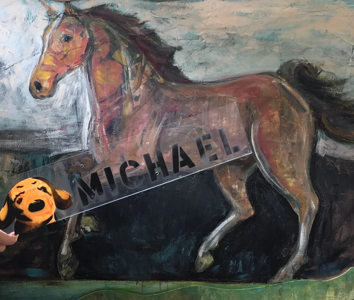 Spirit Horse is with Michael 