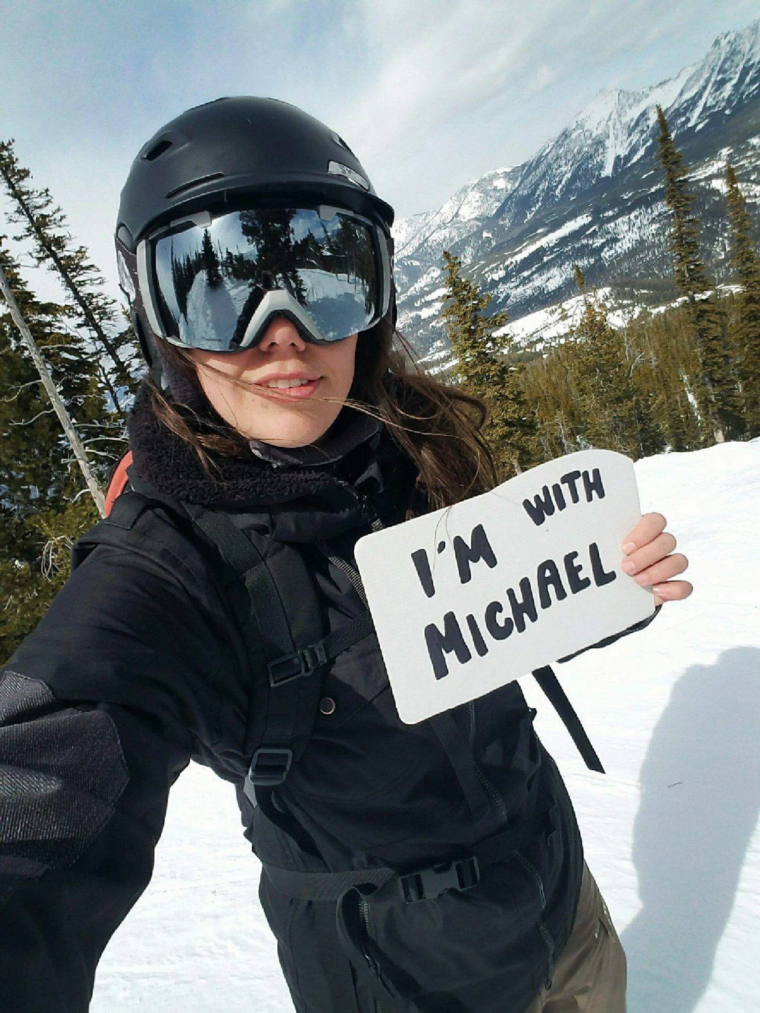 With Michael in Montana