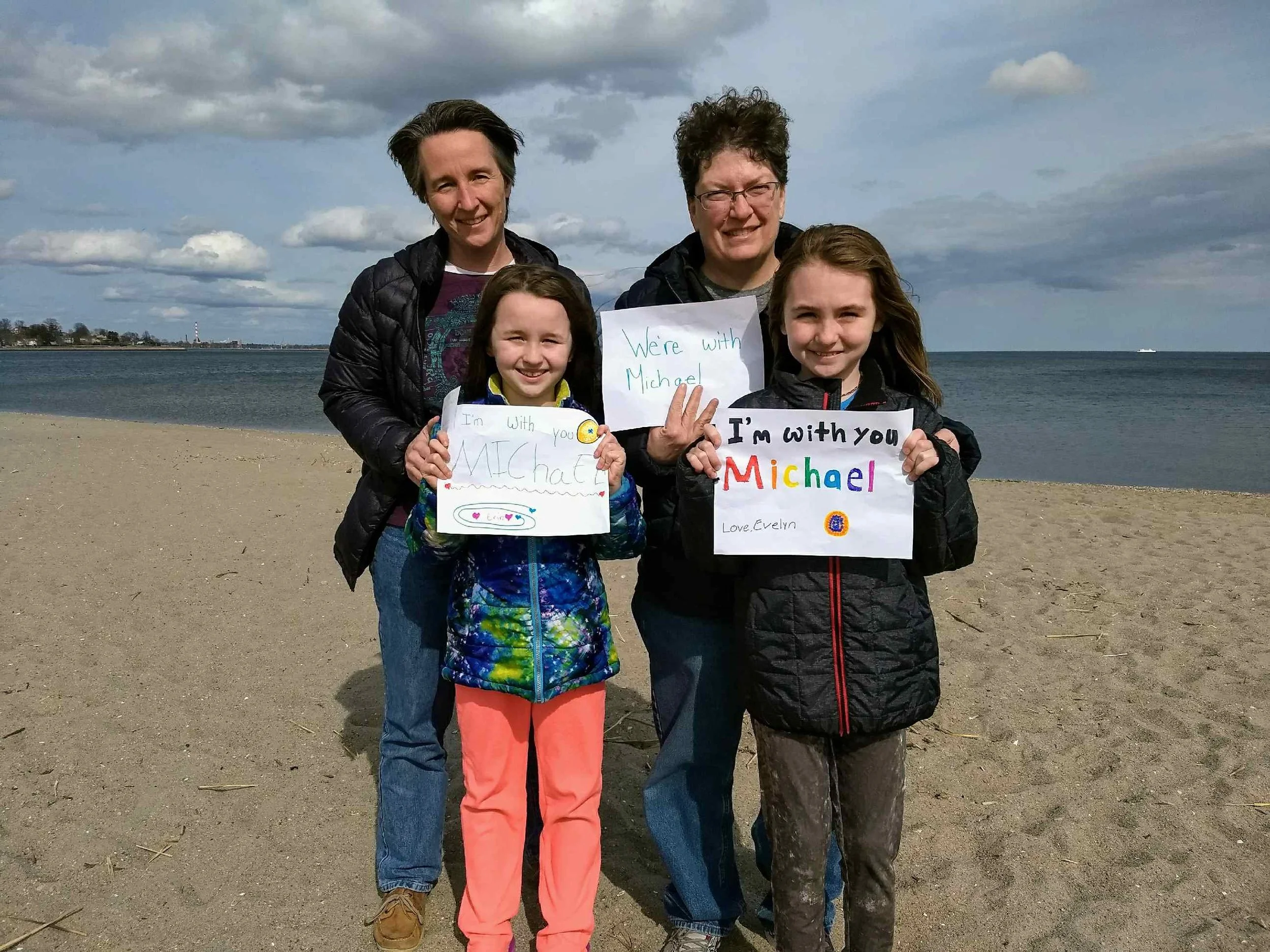 Torpy-Landrys are with Michael 