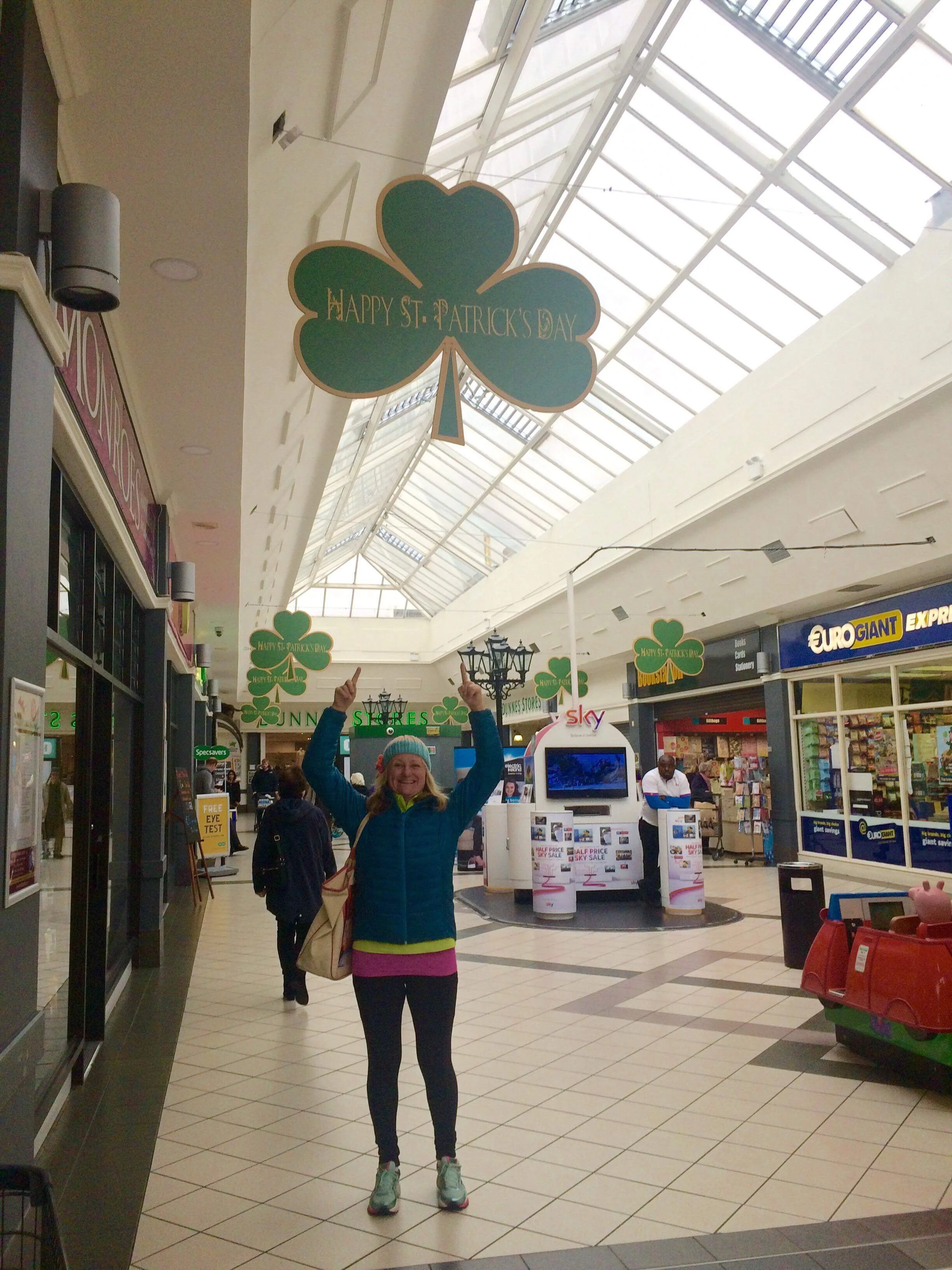 With Michael in Ireland!