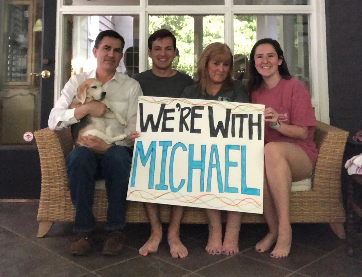 Davignons are with Michael!