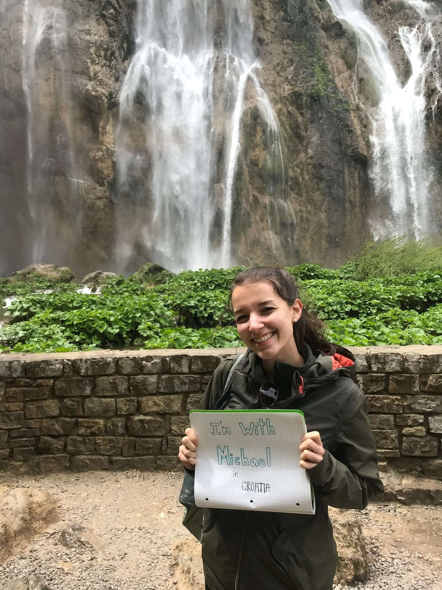 With Michael in Croatia