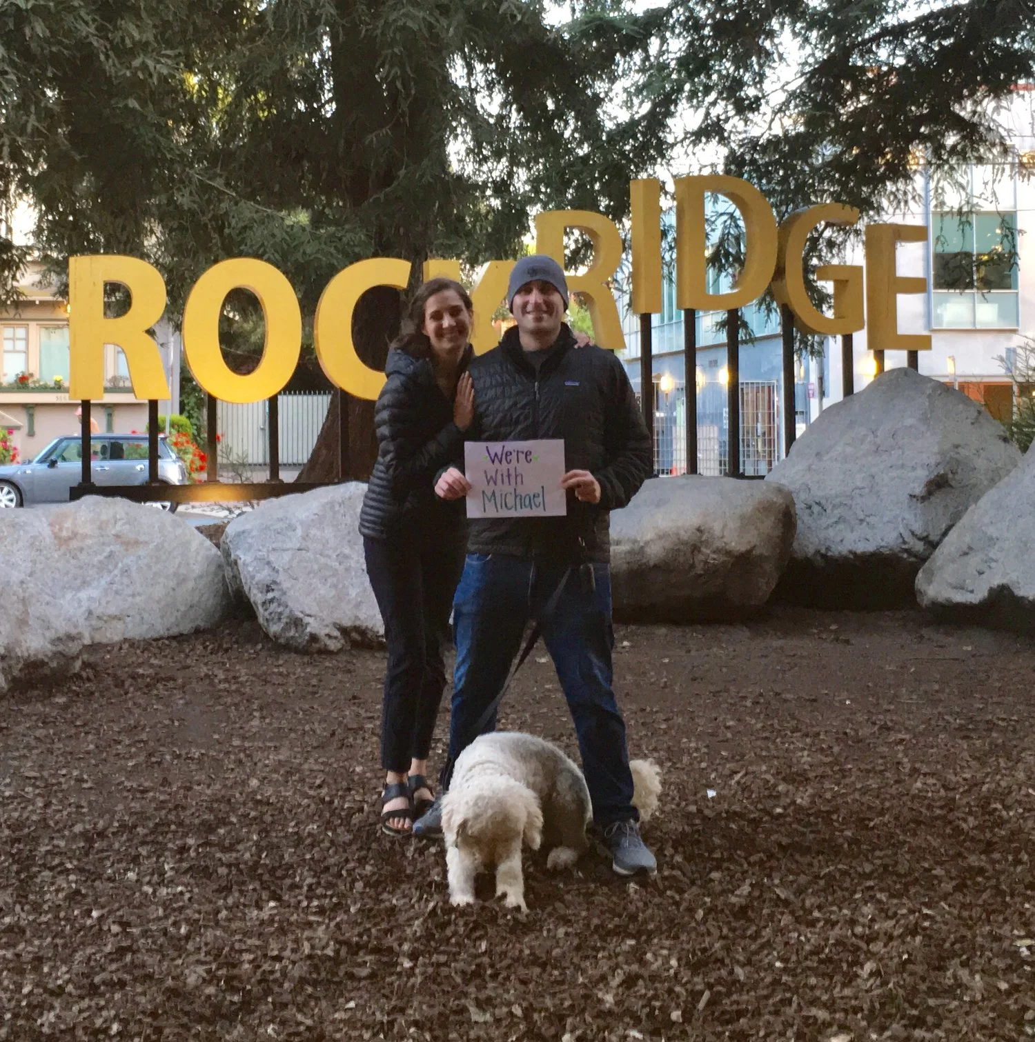 Danny, Julia and Wilbur are with Michael!