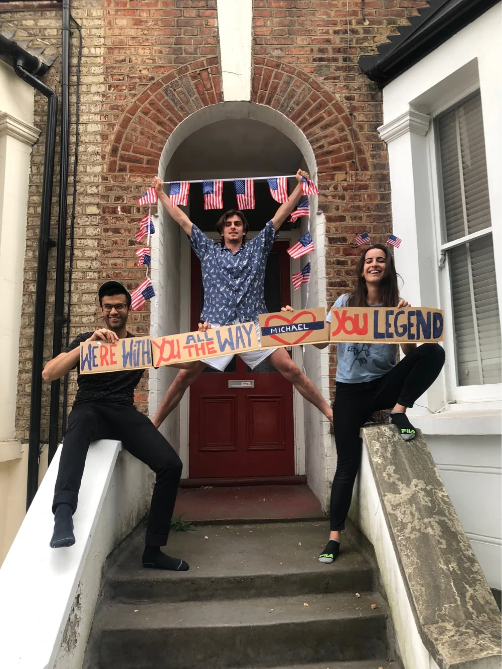 Brits are with Michael