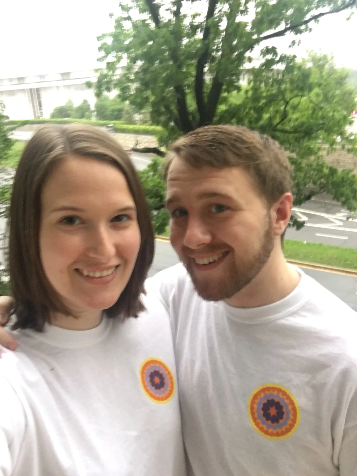 Jim and Mallory are with Michael