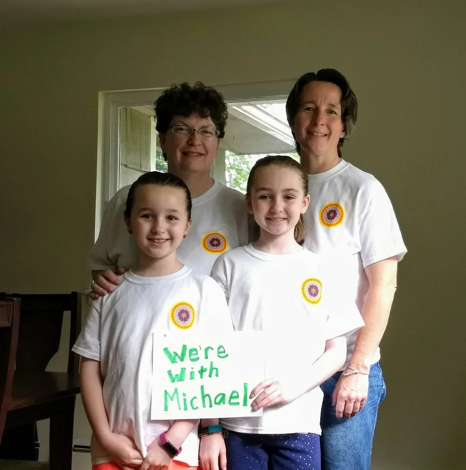 Torpy-Landrys and Rosie are with Michael! 