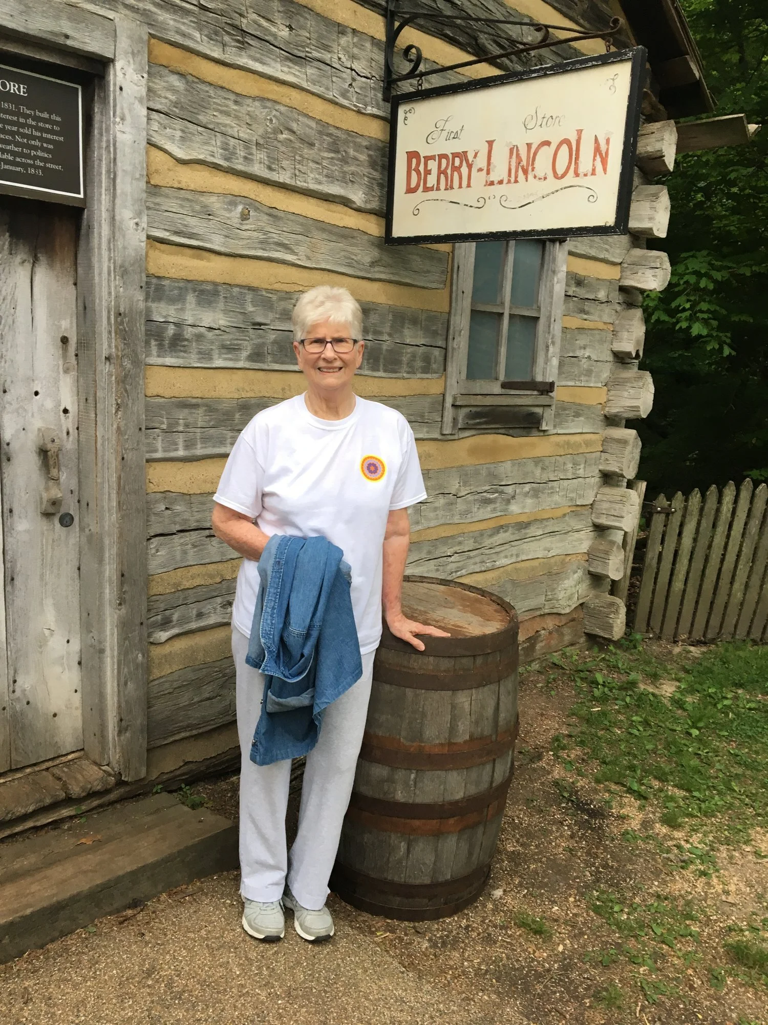 Grandma is with Michael from New Salem