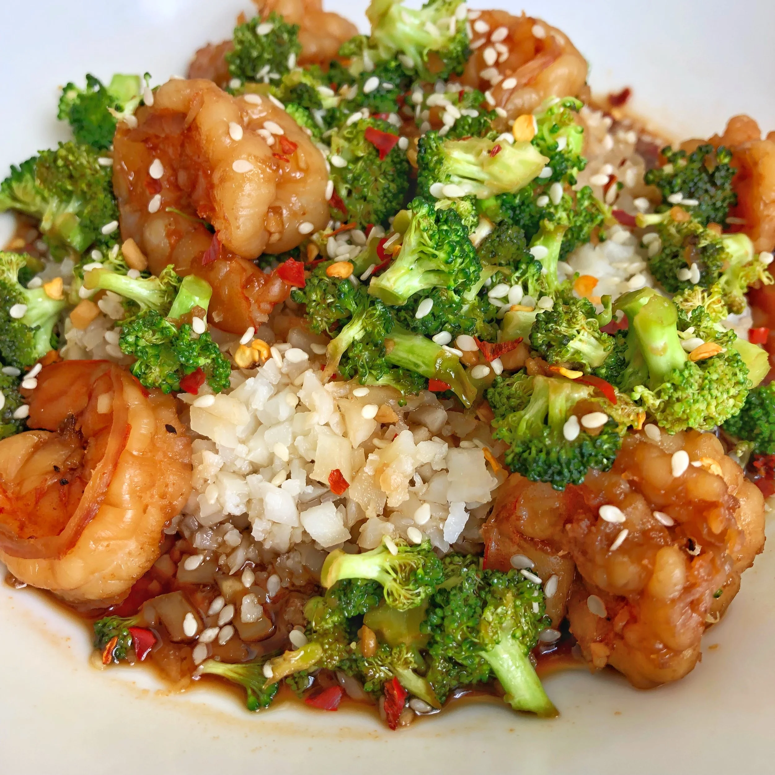 Honey Ginger Shrimp