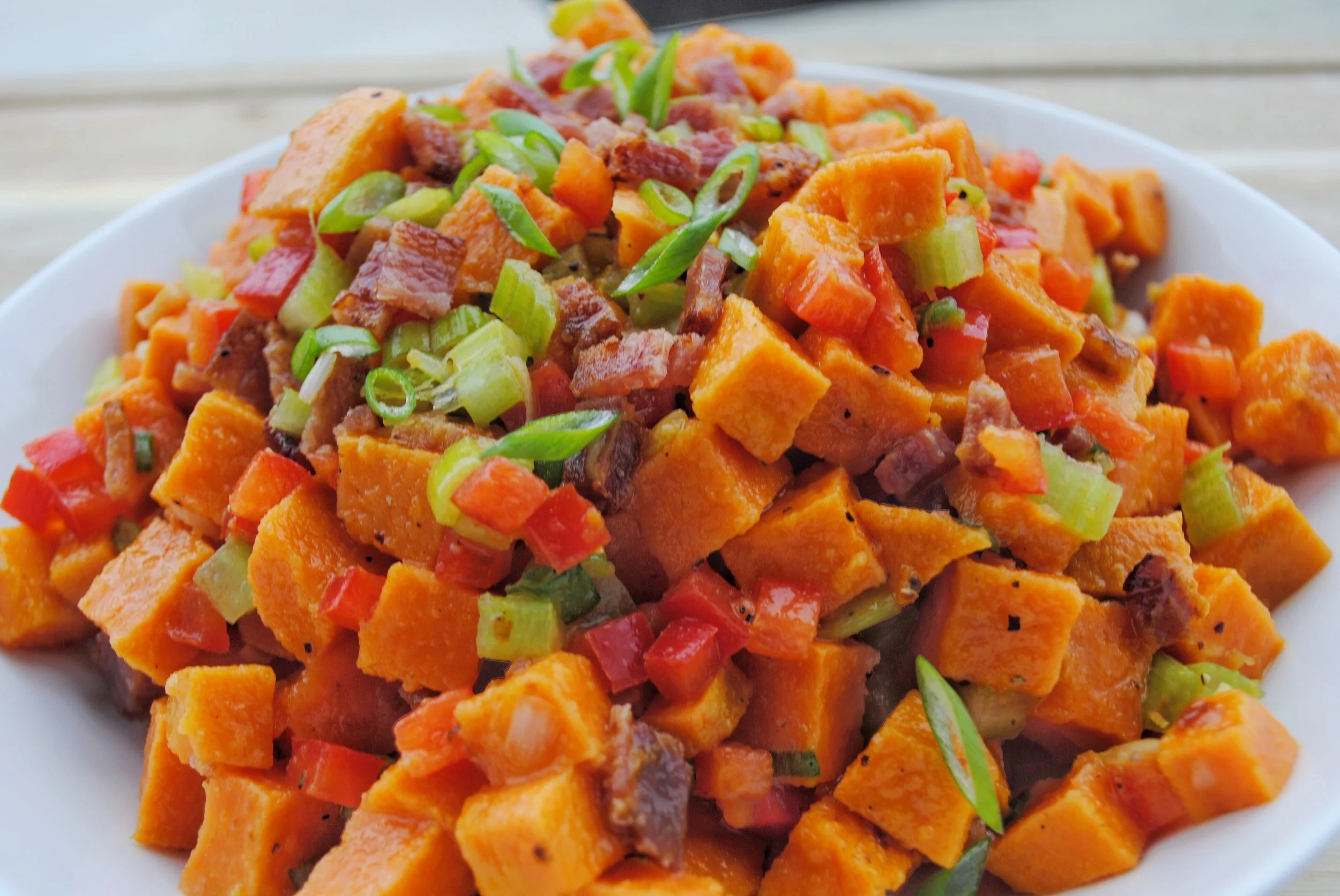 Roasted Sweet Potato Salad