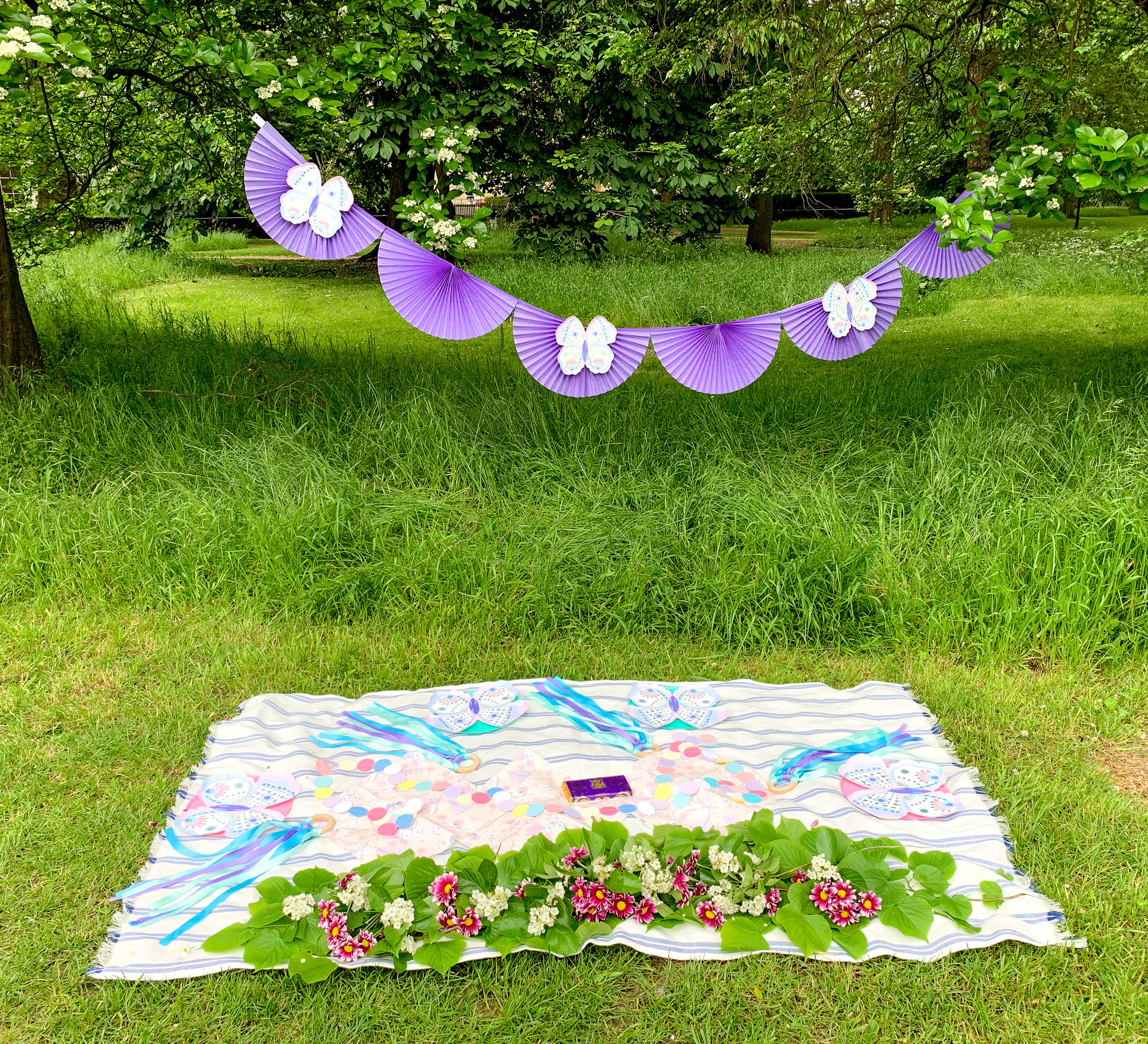 simple butterfly garden purple party 9.jpg