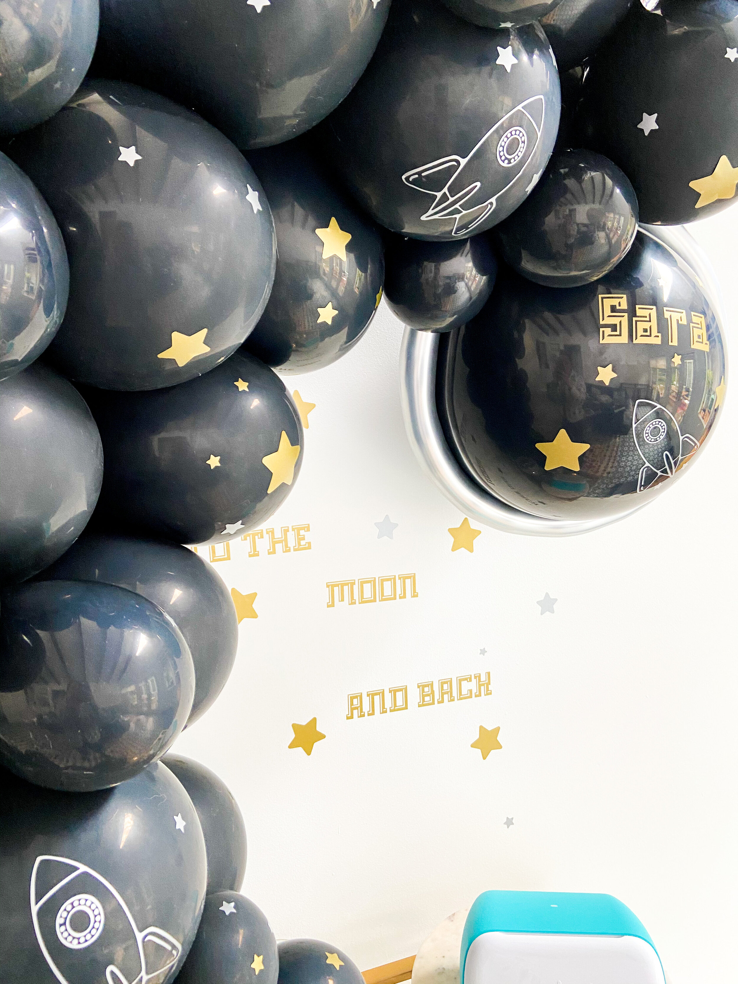 Easy Space Themed Party — Fun and confetti