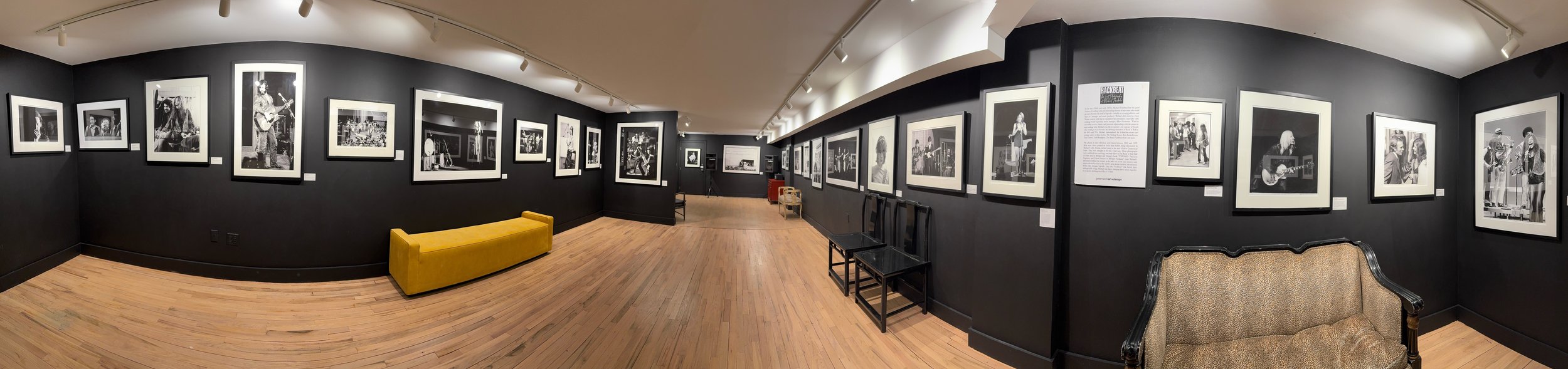 Panoramic View of Gallery at Greenwich Art + Design