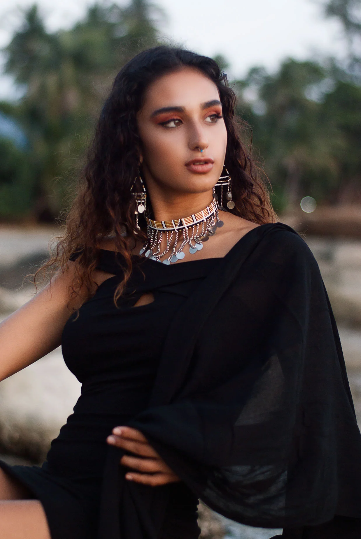 Impala Maasai tribe bead choker necklace african tribal jewellery