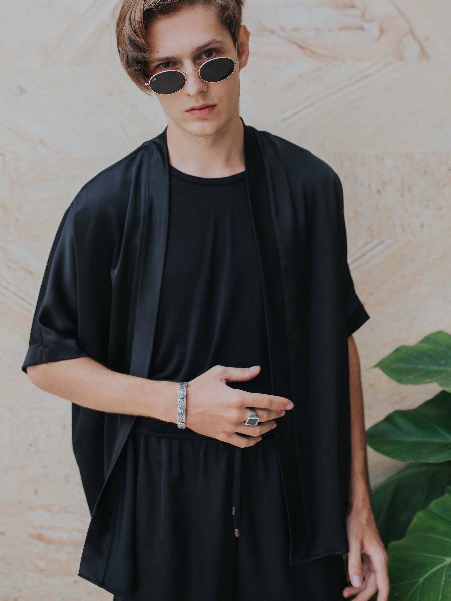 The Mamba is back.

A longtime favorite and part of our core collection, the Mamba Kimono Shirt has returned - sleek, minimal, and undeniably iconic.

Crafted in our signature black satin, it&rsquo;s designed to flow from ceremony to city, combining 
