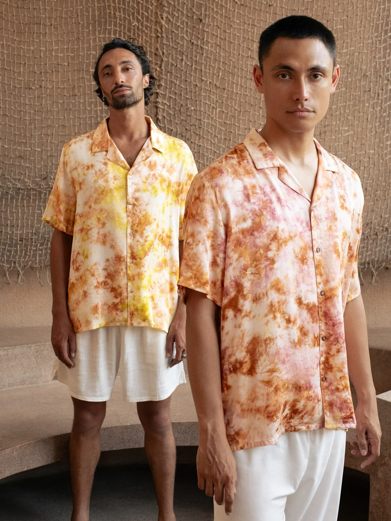 Sun-dyed elegance for endless summer days.
The Bali Tie-Dye Shirts &mdash; where comfort meets art.
Available now ✧