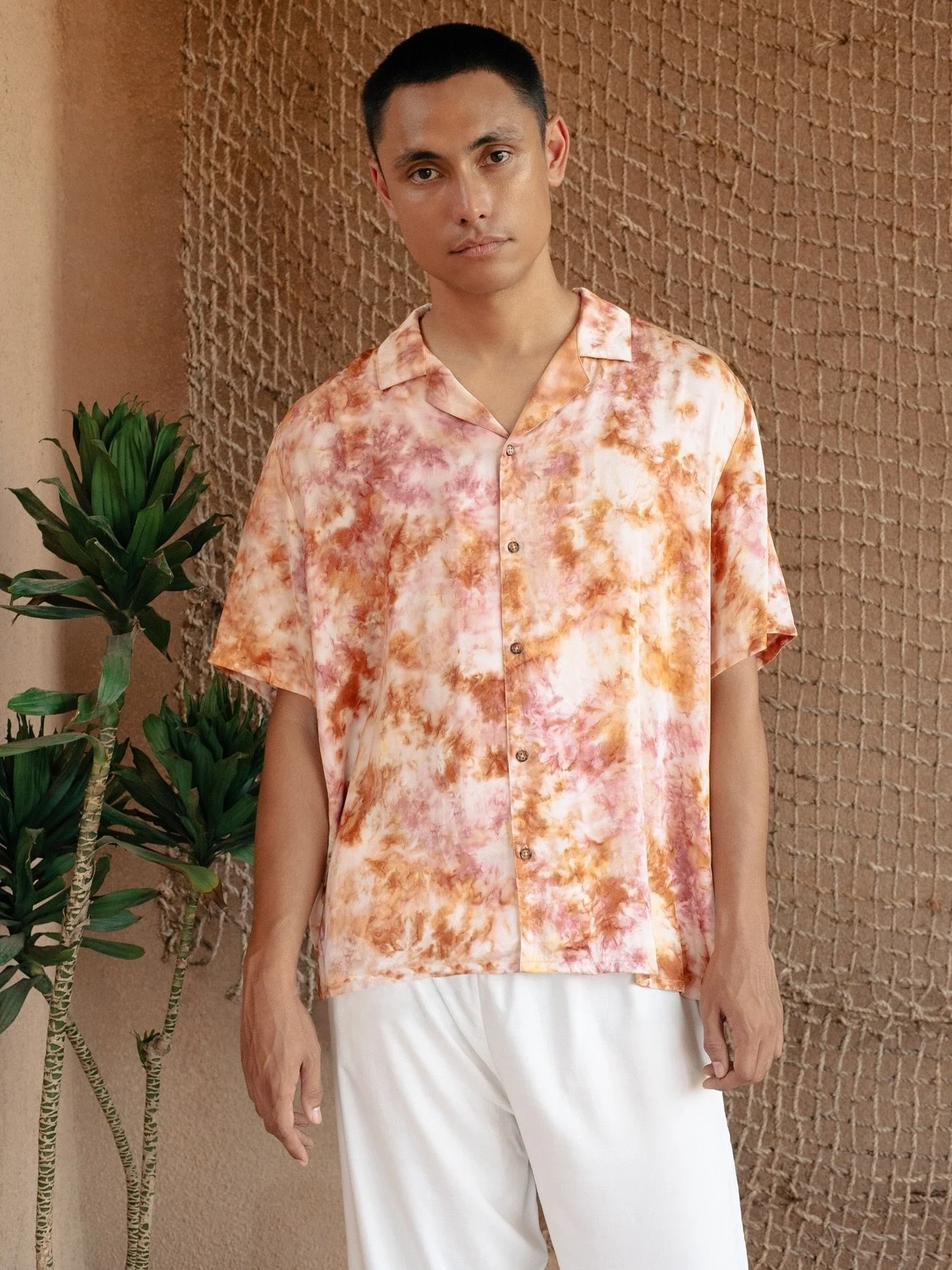 A study in effortless sophistication - the Namu Shirt. Hand-dyed in Bali from certified EcoVero&trade; Lenzing viscose satin, where artisanal craftsmanship meets refined ease.

&rarr; Explore the collection at originofhearts.com