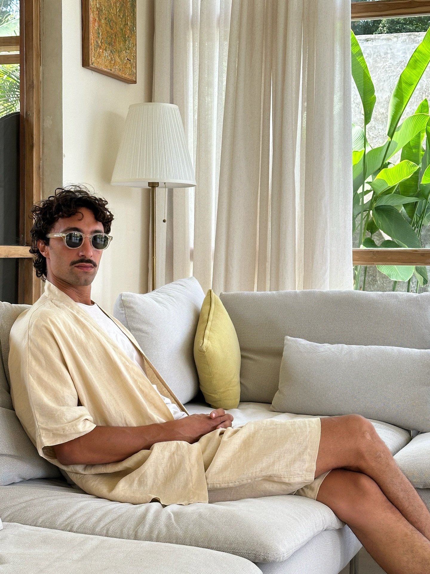 Behind the scenes with Dorian 🤍
A first sneak peek at our upcoming linen kimono set for Spring / Summer &rsquo;26 - light, effortless, and made for warm days ahead.
More to come soon ☀️ 
.
.
.
.
.
.
.

#originofhearts 
#originbali 
#originkimono 
#b
