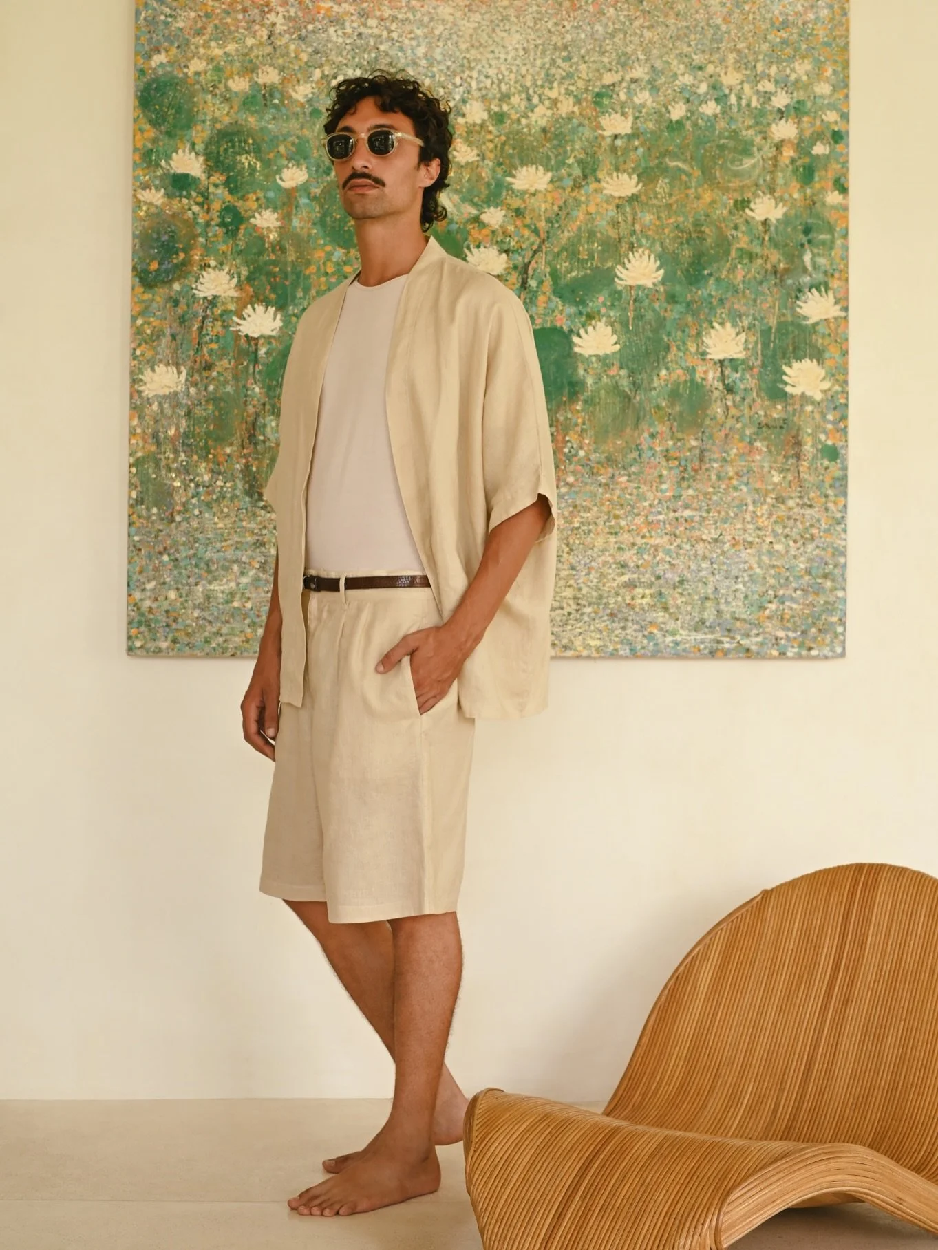 A little Monet, a little mischief, all French linen

#OriginOfHearts #FrenchLinen #MensResortwear #BiscottiLinen #QuietLuxury