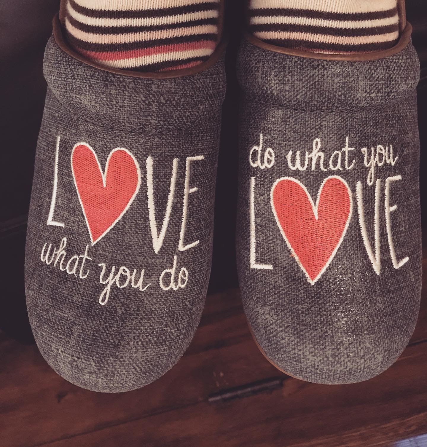 The shoes say it all. 💗

I started &ldquo;Teaching from the Heart&rdquo; to help children with dyslexia and other reading disabilities in the Pittsburgh area. I get to do what I love and love what I do every day. 💗 

📚👩🏼&zwj;🏫 For more informat
