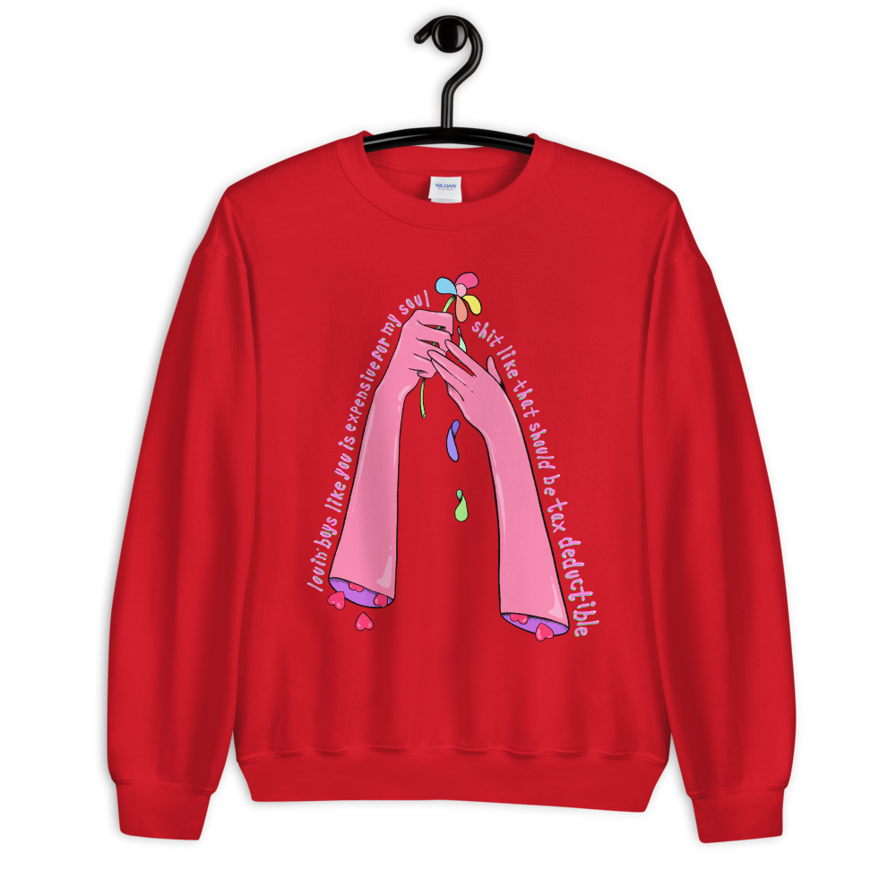 unisex-crew-neck-sweatshirt-red-front-60770eeb3bf4c.png