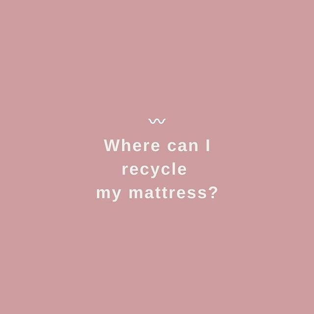 〰️ What did you do with your old mattress? Did you know you can recycle mattresses? ⠀⠀⠀⠀⠀⠀⠀⠀⠀
Approximately 1.6 million mattresses are sent to landfill each year, taking up approx. 1.2 million m3 of space in a landfill. The average mattress contains 