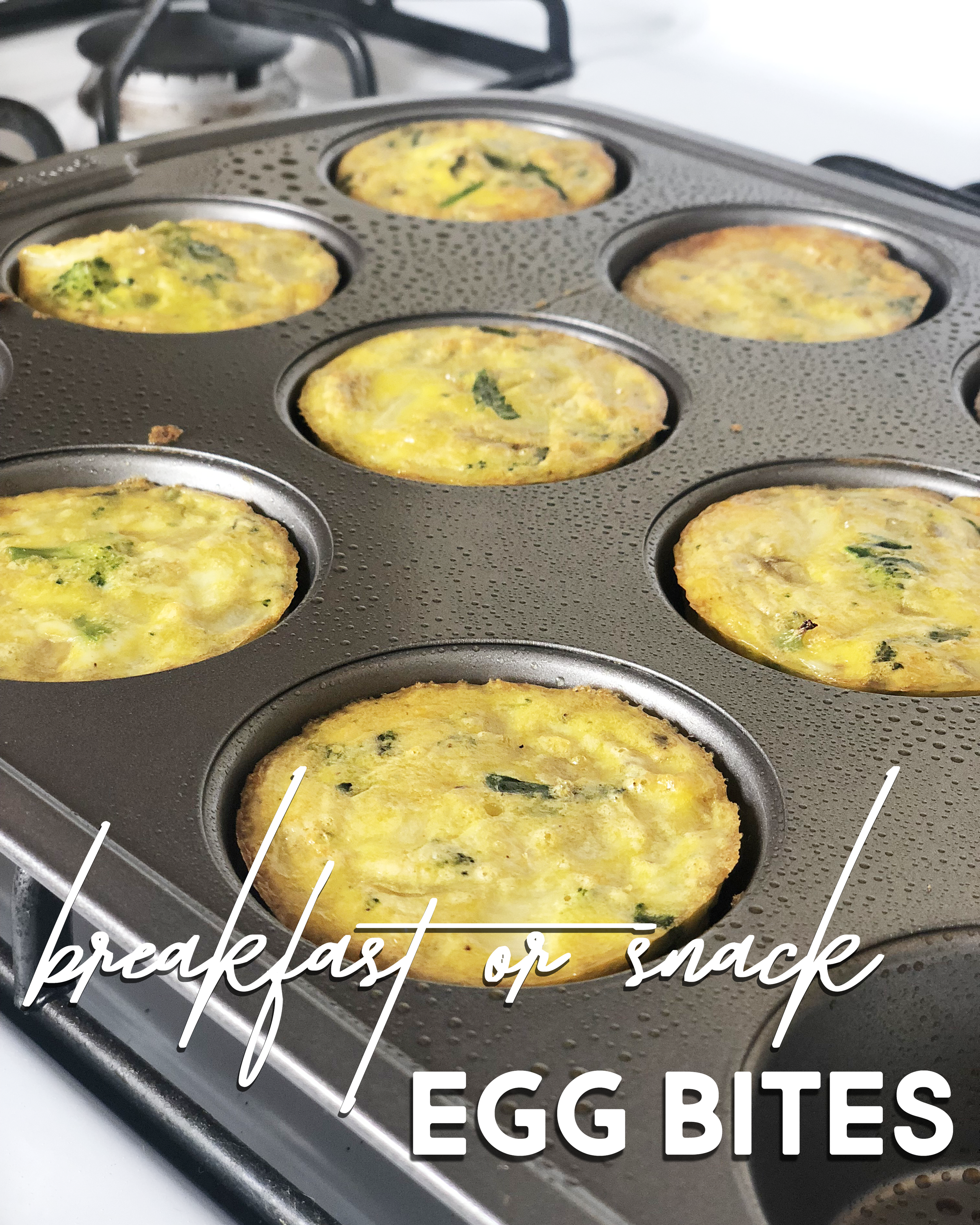 Breakfast or Snack Egg Bites!