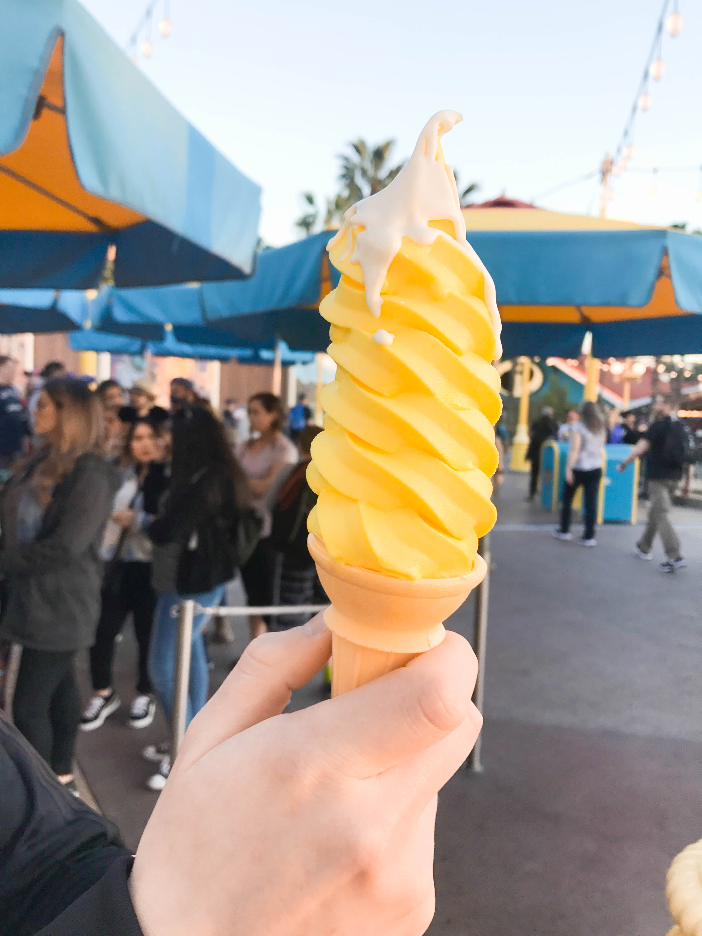 lemon sorbet with snowcap - pixar pier