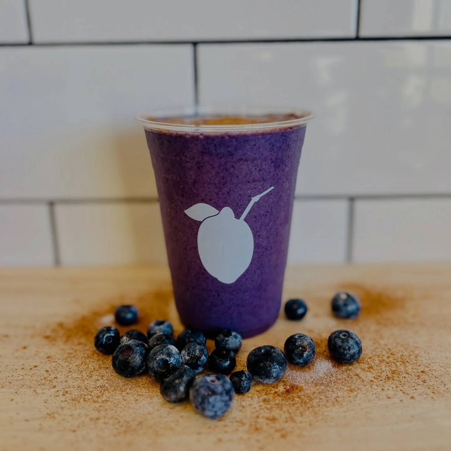 Stay ✨GLOWING✨ all winter long with the Glow collagen smoothie &mdash; now through February 💜🫐

made with:
&bull; almond mylk
&bull; banana
&bull; collagen* - not vegan
&bull; cinnamon
&bull; blueberries
&bull; almond butter