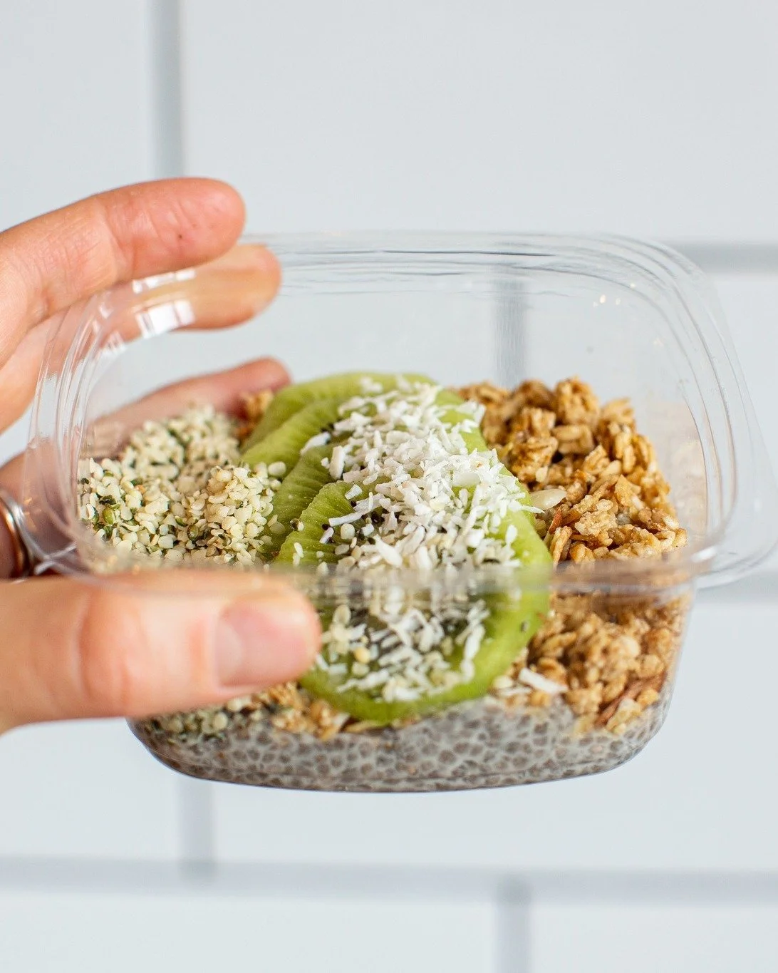 Small but mighty. 💪

Our 10oz Chia Bowl may look simple, but don&rsquo;t let the size fool you. It&rsquo;s layered with protein-packed chia pudding and topped with bright, fiber-rich, vitamin C&ndash;loaded kiwi - made to actually keep you full, not