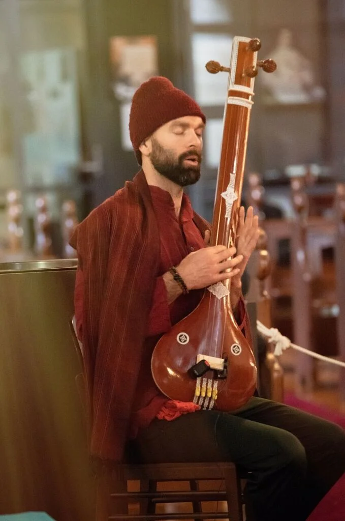 Vedic Vibe ensemble: Scott Fraser. Picture: Martin Reddy